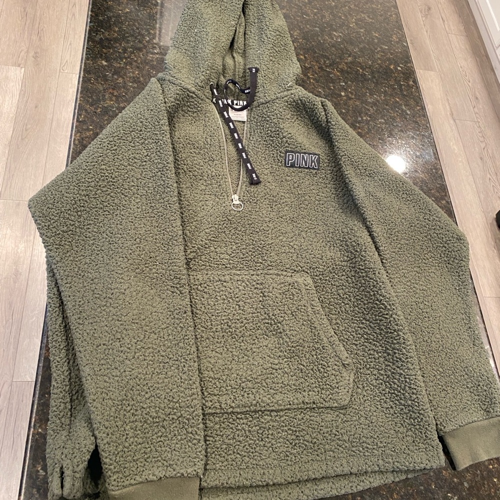 Victoria's Secret Olive Green Hoodie